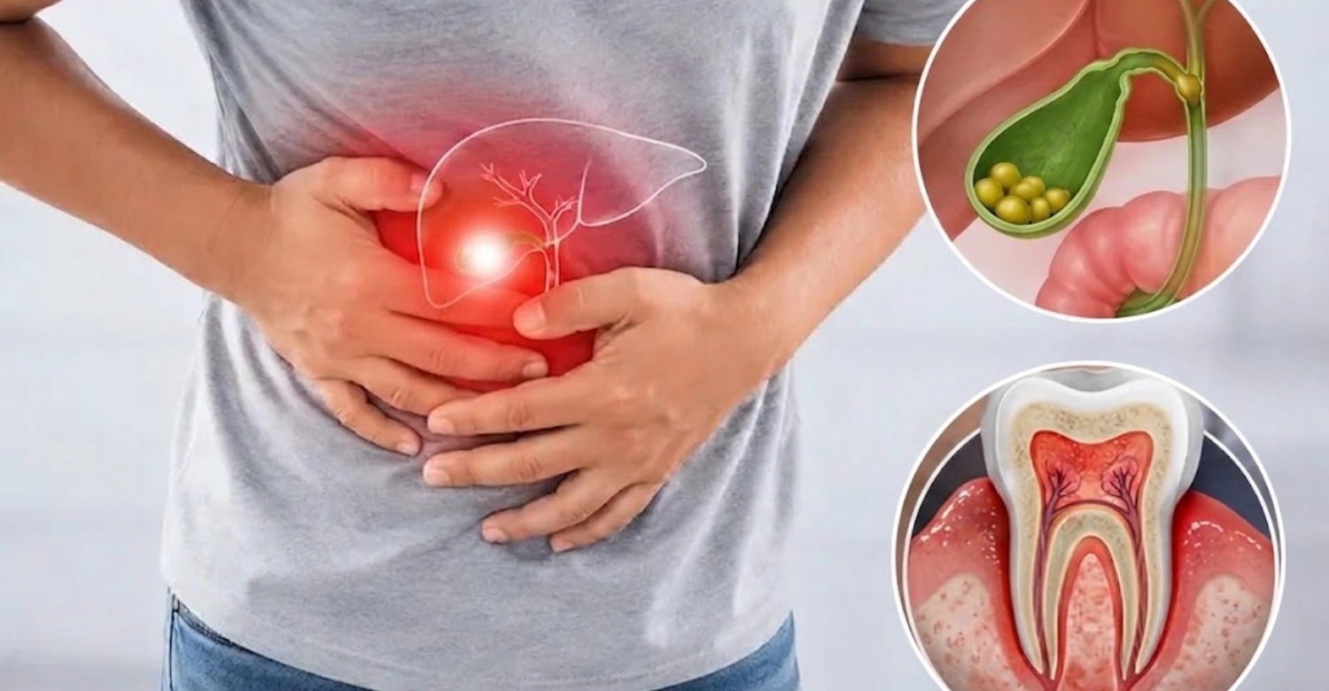 Can tooth infection cause gallbladder problems1